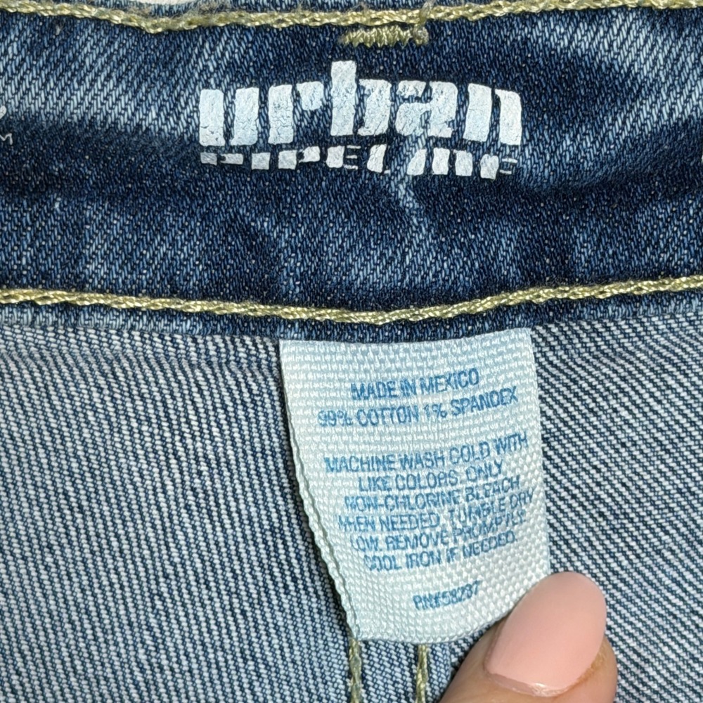 Urban Pipeline Mens Straight Leg Ultimate Flex Blue Jeans 33x30 Medium Wash - Picture 3 of 13